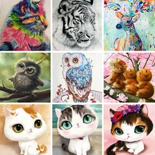 

YTan Clearance Sale 5D DIY Diamond Painting Cross Stitch Mosaic Cartoon Animal Home Decor Diamond Embroidery Christmas Gift