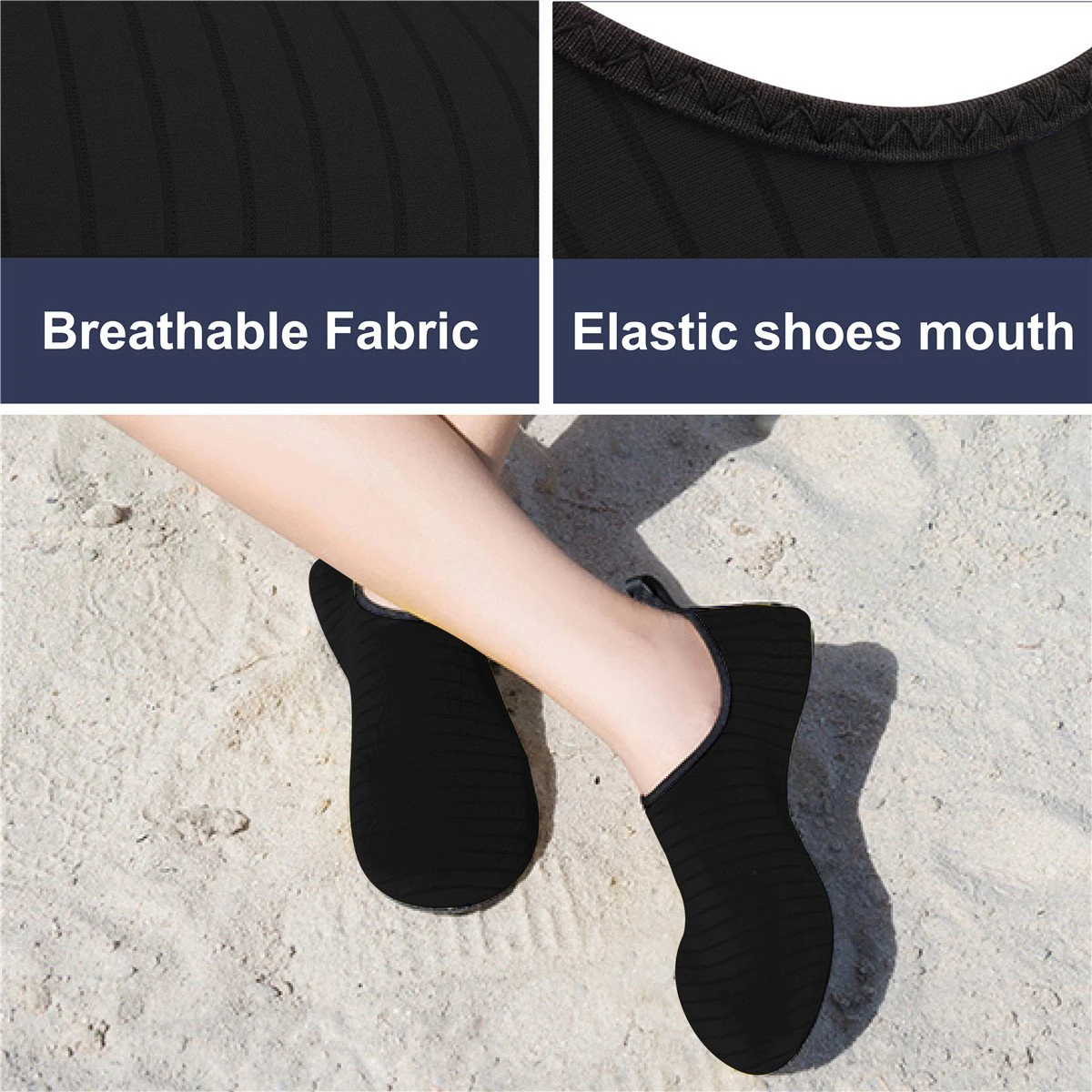 Пляжные ботинки для воды, летние уличные мужские и женские ботинки для плавания, легкие тапочки для йоги унисекс, большие размеры 35-49