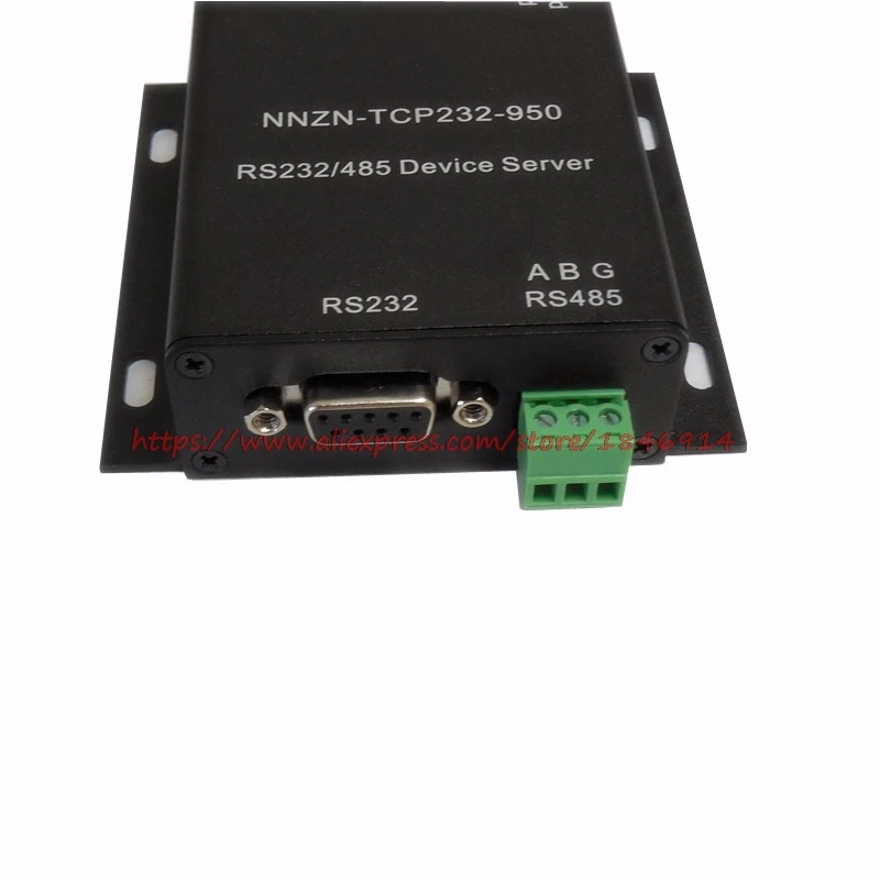 Бесплатная доставка nnzn-tcp232-950 serial к Ethernet модуль modbus rtu RS232/485 server