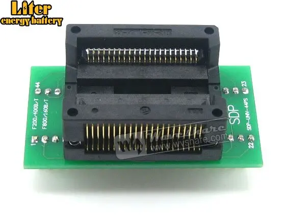 SOP44 к DIP44 SOP44 SO44 SOIC44 Enplas IC Адаптер для программирования тест-запись в гнездо 1,27 мм шаг