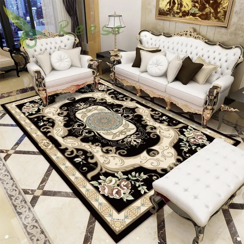 Aliexpress Hot Sale Modern Soft Persian Bedside Rug Non-slip Antifouling Living Room Bedroom Carpet Parlor Factory Direct Supply Aliexpress Hot Sale Modern Soft Persian Bedside Rug Non-slip Antifouling Living Room Bedroom Carpet Parlor Factory Direct Supply