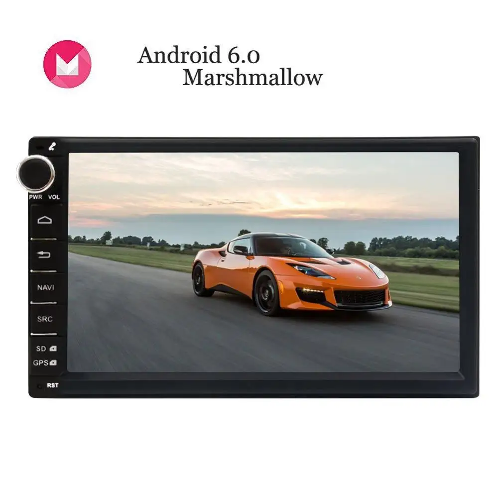 Android 6.0 2Din Car Stereo Touch Screen Autoradio Head Unit GPS Navigation Support Bluetooth OBD2 3G/4G WIFI FM/AM RDS Receiver Android 6.0 2Din Car Stereo Touch Screen Autoradio Head Unit GPS Navigation Support Bluetooth OBD2 3G/4G WIFI FM/AM RDS Receiver