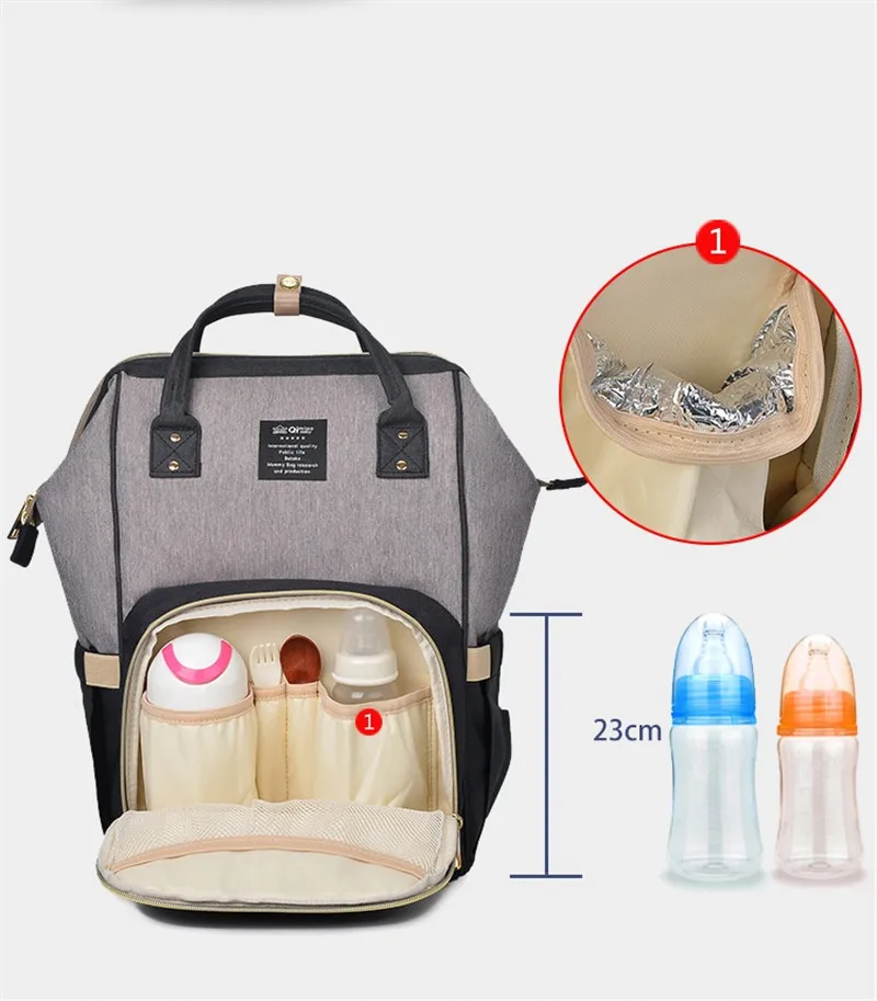 Aliexpress Hot Sell! 2018 New Mommy Diaper Changing Bags Hot Mommy Bag Baby Products Baby Outgoing Package Wholesaler05