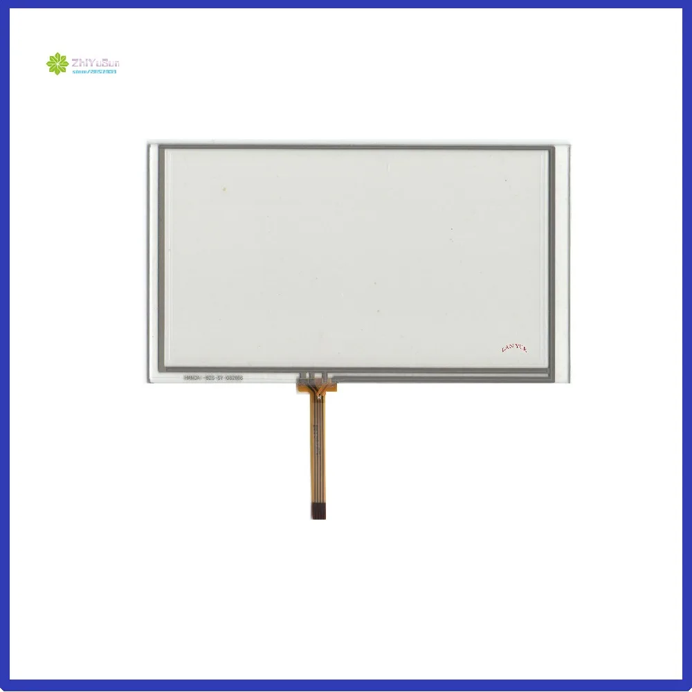 

ZhiYuSun HANCAI-62S-SY-062086 155mm*88mm 6.2inch 4 lins Touch Screen glass 155*88 for GPS CAR and HSD062IDW1 display