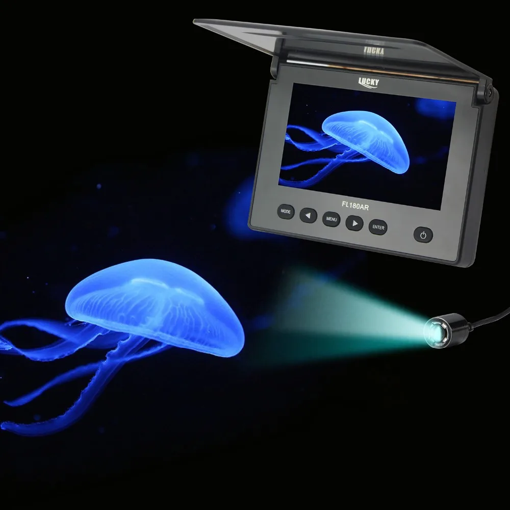 

LUCKY underwater Fish Finder fishing camera Ice Fishing Camera 4.3" LCD Monitor sport video camera underwater
