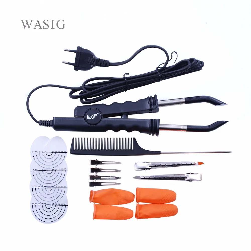 Professional Variable Heat Constant FLAT PLATE Fusion Hair Extension