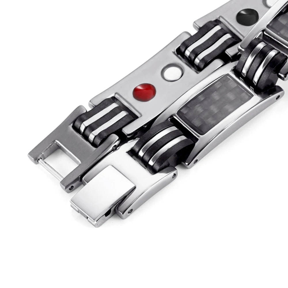 Perhiasan Titanium Gelang Pasangan Pria 4