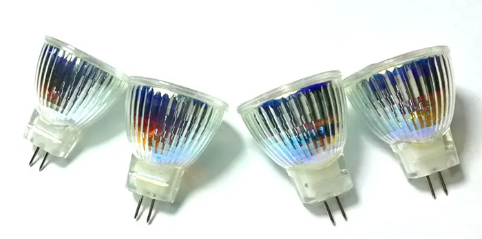 COB 3 Вт GU4 MR11 Светодиодный прожектор 12 В AC DC стеклянный узкий угол стандартный Размер 35 мм теплый белый холодный белый заменить 20 Вт старые галогенные лампы