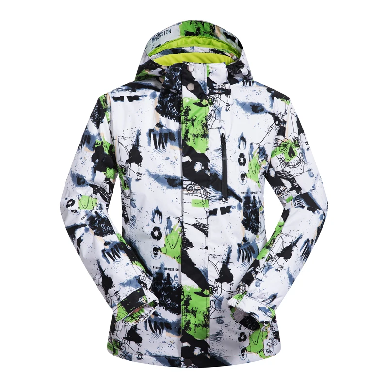 

2018 New Ski Jacket for Men Windproof Waterproof Windproof Thermal Snowboard Snow Warm Male Ski Suit Skiwear Skating Clothes