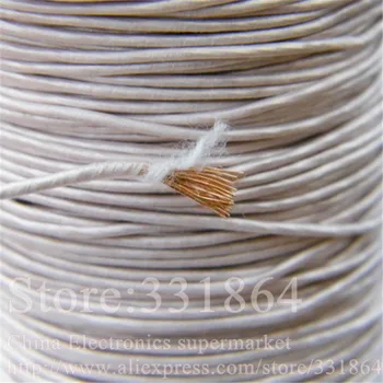 

0.07x36 strands,(50m /pc) Mine antenna Litz wire,Multi-strand polyester silk envelope braided multi-strand wire