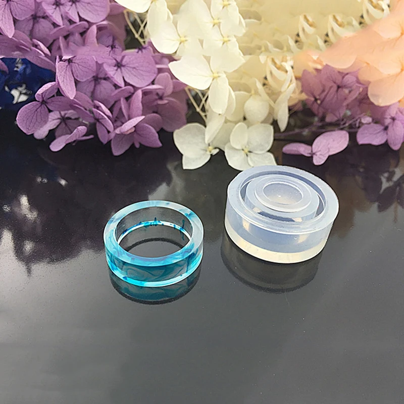 9 шт разных размеров Diy кольцо силиконовая форма ювелирные изделия подвесные кольца смола литье круг Литье Плесень Для Diy ремесло изготовление, диам