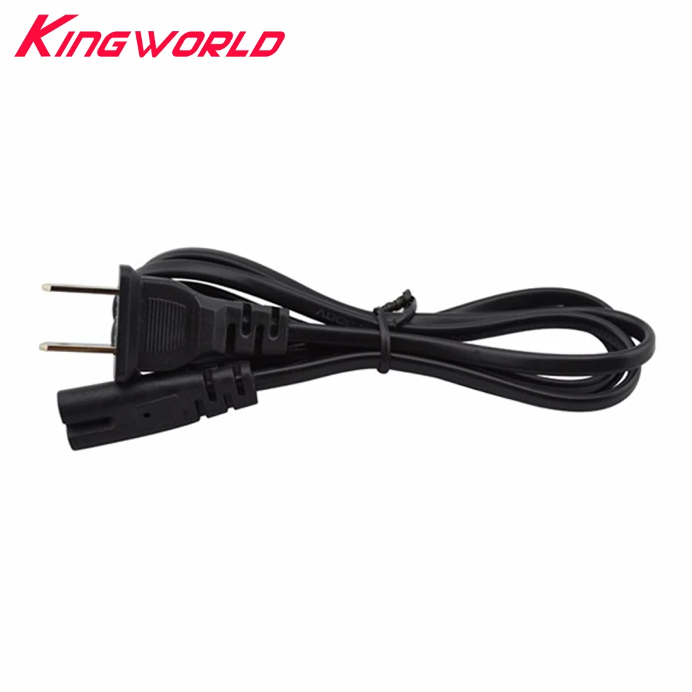 100pcs 1.2M For PS2 for PS3 replacement AC power cable cord US plug for