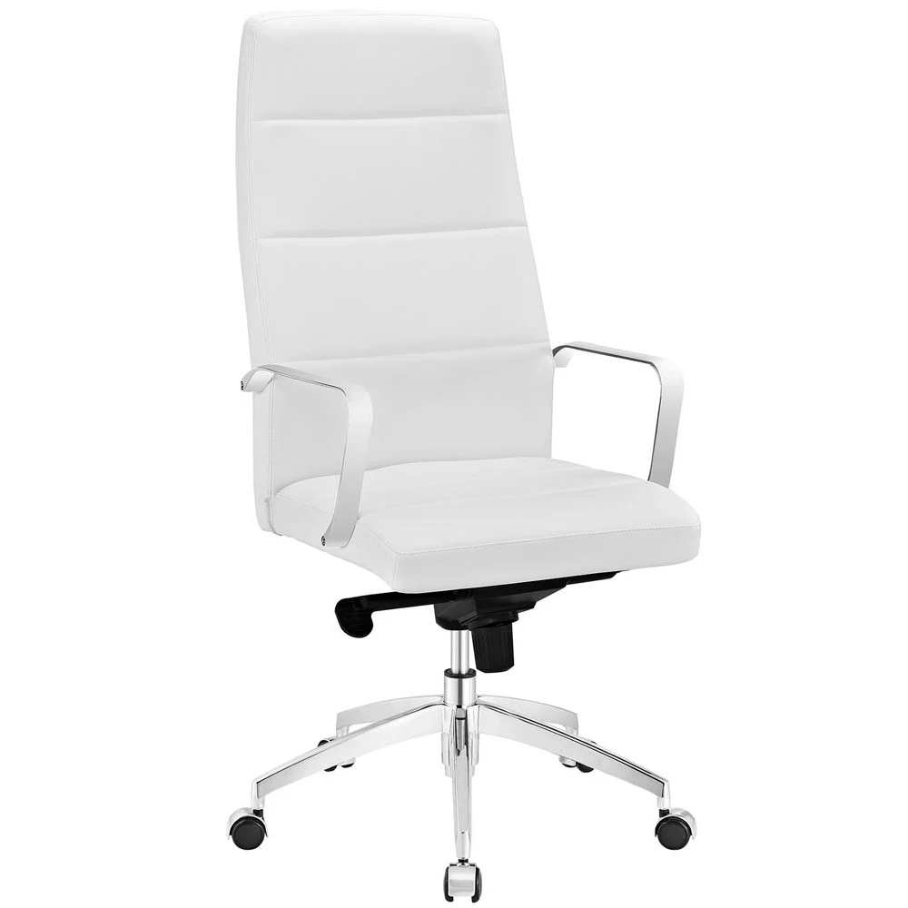 White Stride Highback Office Chair