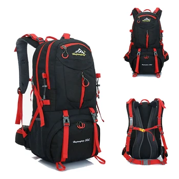 60L 50L 40L men waterproof backpack travel pack sports bag pack Outdoor Mountaineering Hiking Climbing Camping backpack for male 1