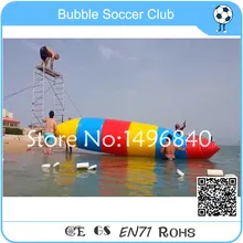 Большая скидка 8x3 м надувная водная капля, скачка шарика воды игрушки, водяной мешок для прыжков, надувные прыжки подушка