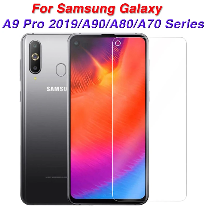 

Protective glass on the for samsung galaxy a70 a80 a90 a9 pro 2019 glas tremp a 70 80 90 samsyng sumsung galax tempered glasses