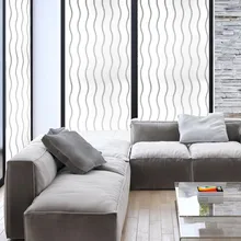 2,5 м длинная волнистая матовая декоративная оконная пленка, виниловая статическая самоклеящаяся пленка на стекло, оконные наклейки