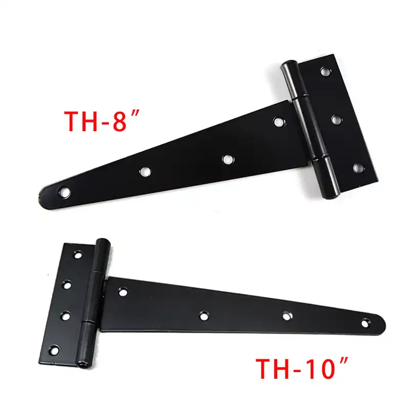 Heavy Duty Black Barn Door T Hinge Large Wood Door Hinges Fence