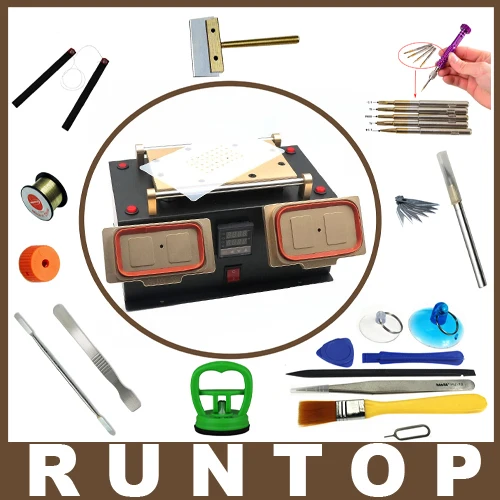 

For Sumsung i9600 9500 9300 S5 S4 S3 note2 NOTE3 LCD Screen Bezel Middle Frame Separator bult -in pump