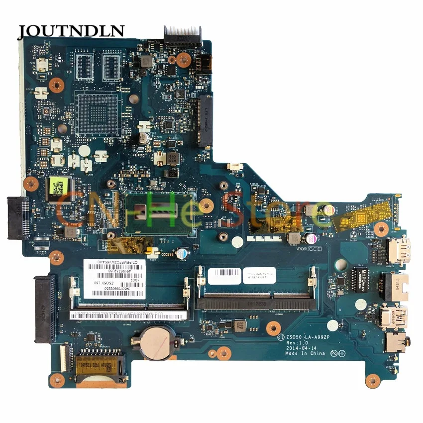 JOUTNDLN для ноутбука HP PAVILION 15-R материнская плата ZSO50 LA-A992P DDR3L 784567-501 784567-001 встроенная