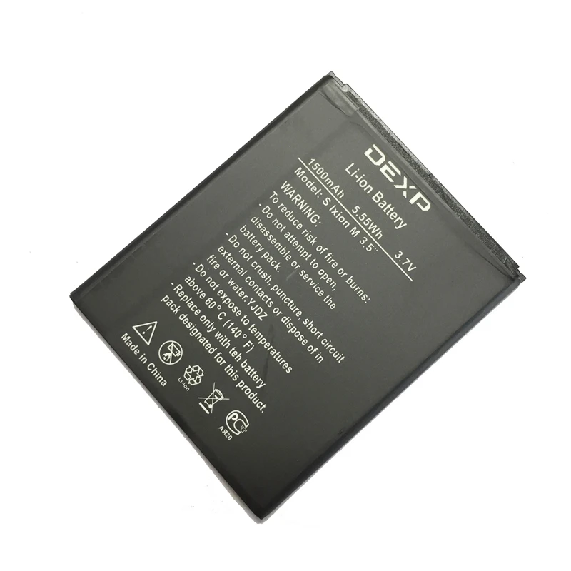 MaleCrane M3.5 1500 мАч Замена сотовый телефон Батарея для Dexp S Ixion M 3 5 дюймов литий