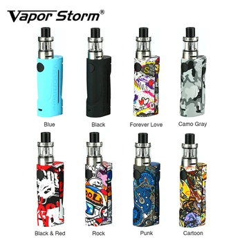 

Original 90W Vapor Storm ECO Kit with 2ml Vapor Storm Tank Powered By 18650 Battery Max 90W Output Vape Box Mod VS WYE Mod Vape