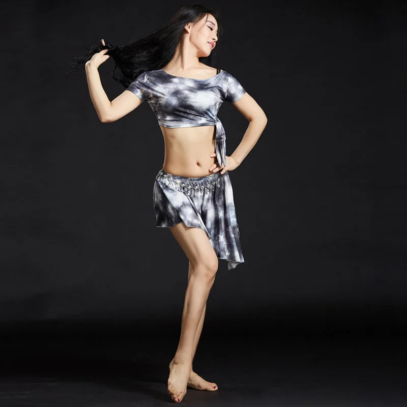 Костюм для восточного танца живота с юбкой 4 цвета|necklace strass|necklace alphabetnecklace pink |