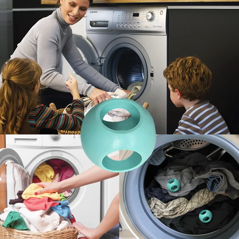 

Newly 4 Pcs Magnetic Laundry Anti Limescale Ball Machine Ball Washing Accessories VA88