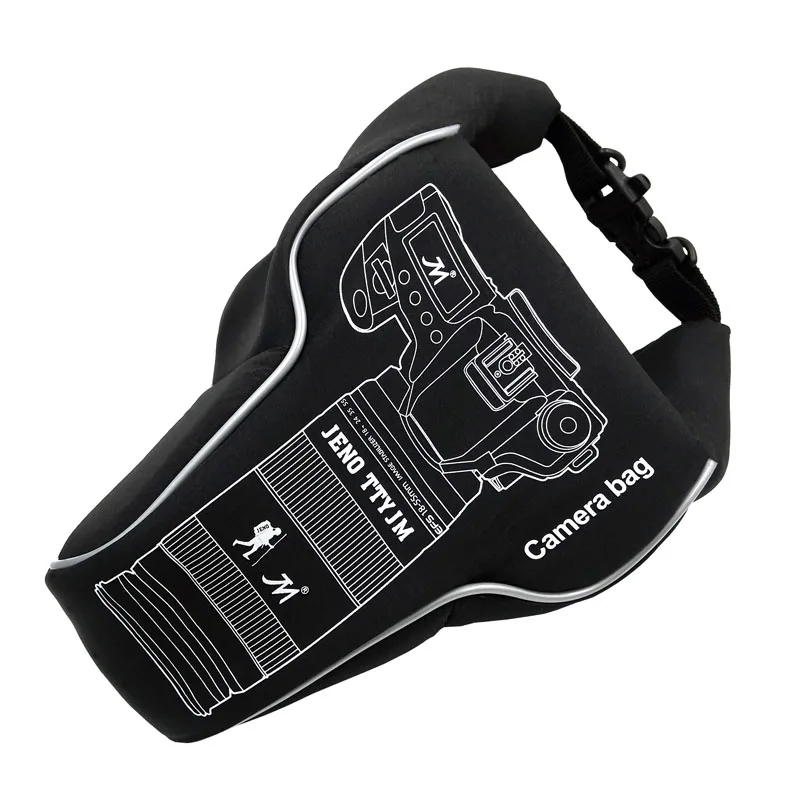 Водонепроницаемый Quakeproof объектив камеры видео сумка чехол для хранения PU/ткань для Canon Nikon sony Pentax Fujifilm DSLR камеры