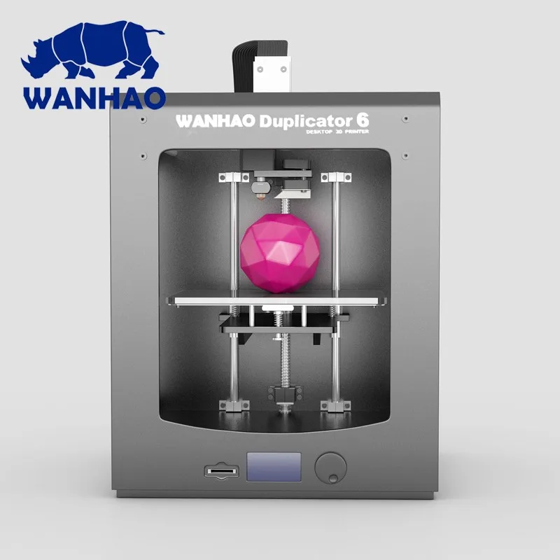 Wanhao 3D-принтеры D6 высокое Скорость Высокая точность 3D-принтеры подарок Полный Собранный дешевые и высокое качество