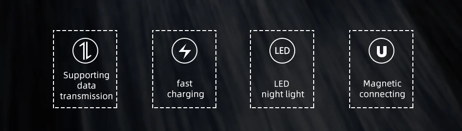 USLION, 3 А, быстрая зарядка, USB кабель, микро Тип C, магнитный, для мобильного телефона, магнитный, для передачи данных, USB, зарядное устройство для Xiaomi, samsung, для Iphone 11, XR