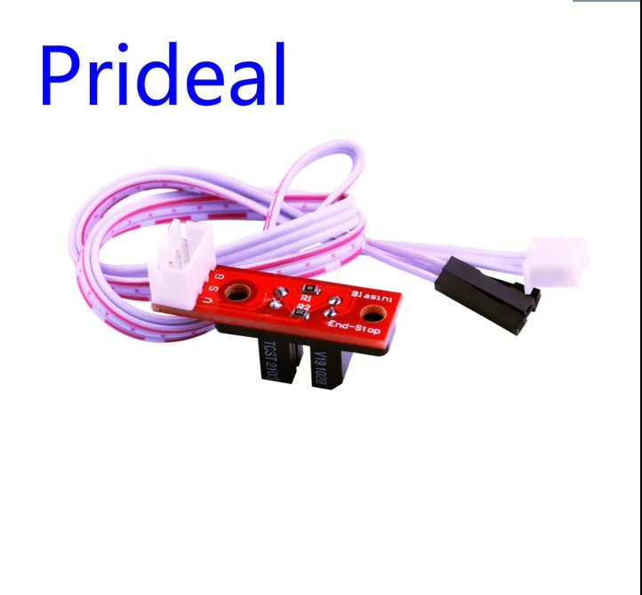 

Prideal 3pcs/lot Optical Endstop Light Control Limit Optical Switch+cable for 3D Printers RAMPS 1.4 with independent packing