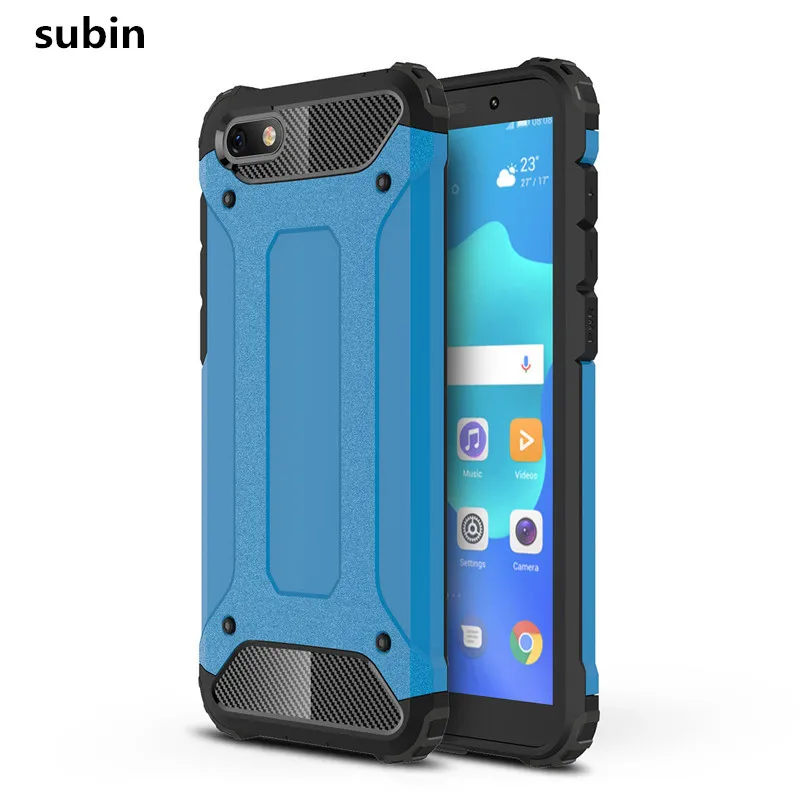 

For Huawei Y5 2018 case cover Y 5 2018 funda New Luxury Shockproof bumper protect For Huawei Y5 Prime 2018 case back cover coque
