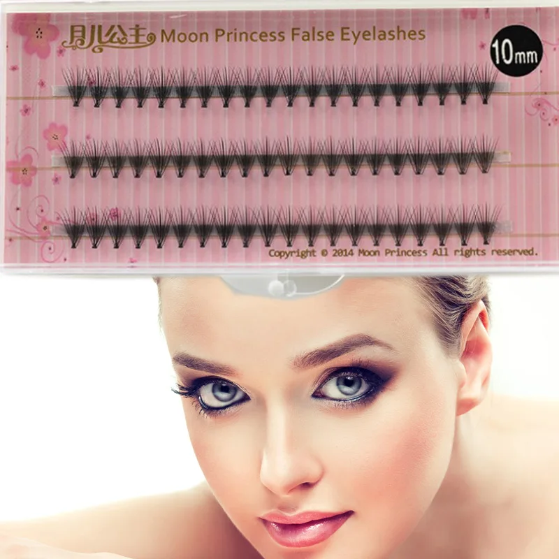 C Curl 0.10mm Thickness Synthetic Mink Lashes Extension Individual