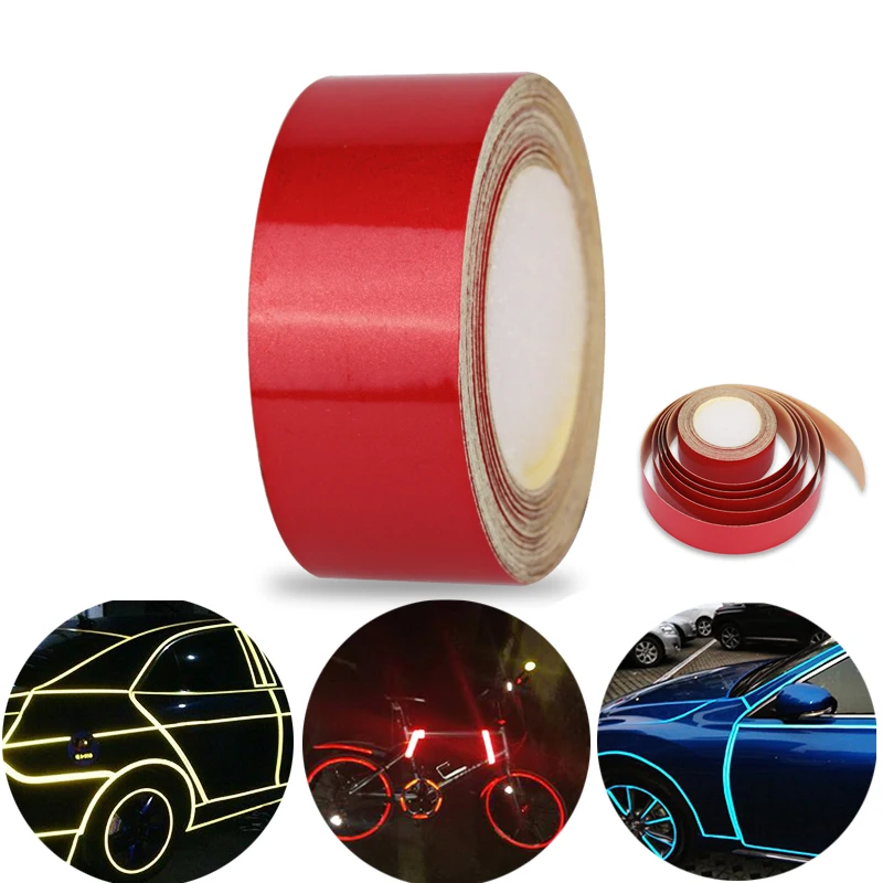 top 103+ Pictures red reflective tape for cars Latest