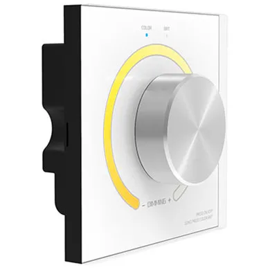 

DX62;color temperature knob panel;AC100-240V input;RF2.4G+DMX512 signal output
