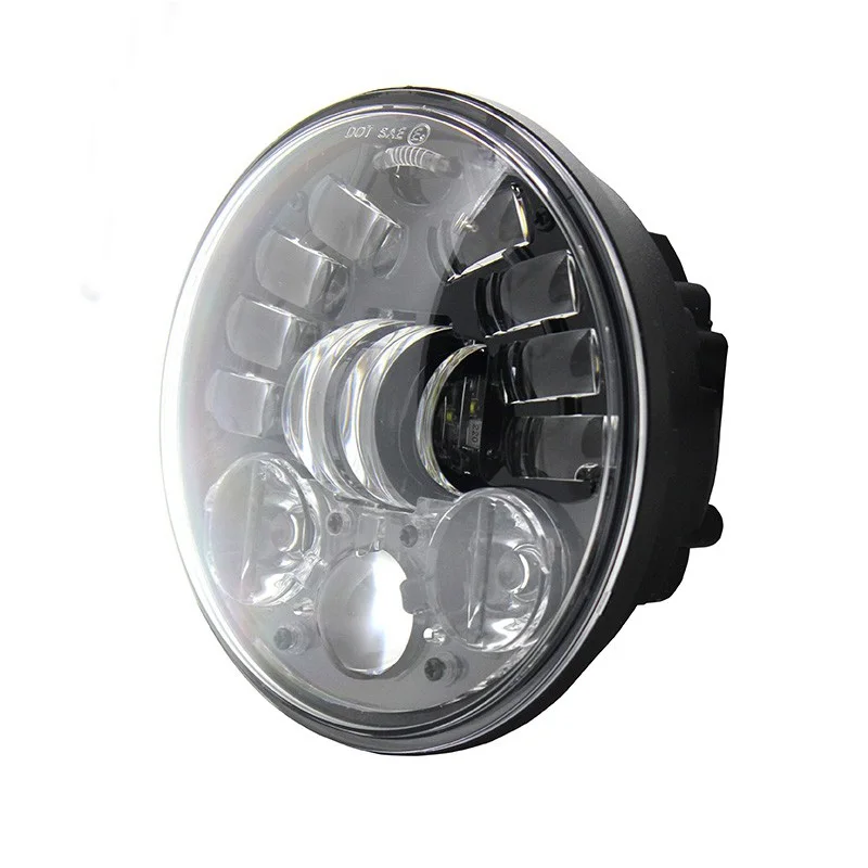 5 75 дюймов DRL Поворотная сигнальная фара для Harley Dyna Sportster 1200 48 883 3/4 &quotпроектор