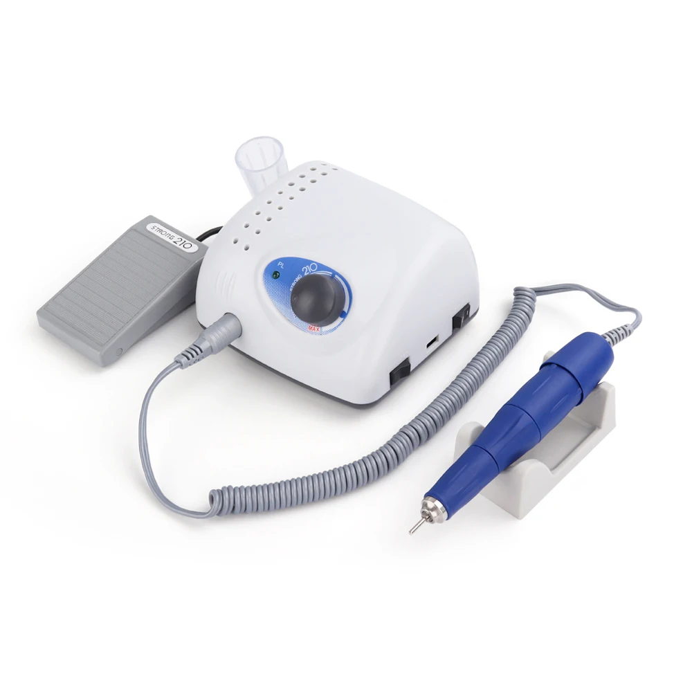 New 65W Strong 210 102L Brushless Electric Nail Drills Manicure Machine Pedicure Strong 35000RPM File Bits 3