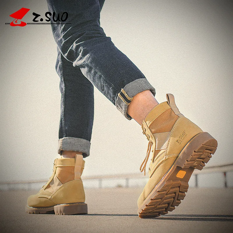 

Youth stitching England men's autumn and winter men's boots casual shoes men's trend retro desert boots