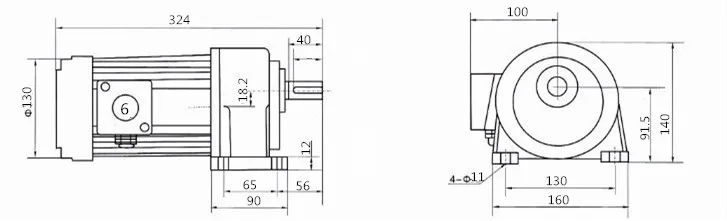 DC220V 380V 550W мотор-редуктор преобразователь частоты 22 оси