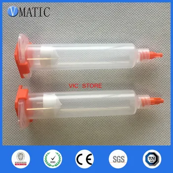 

Free Shipping 55cc/ml US Style Dispensing Dispenser Pneumatic Syringe With Tip Cap Stopper & End Cap/Cover & Piston