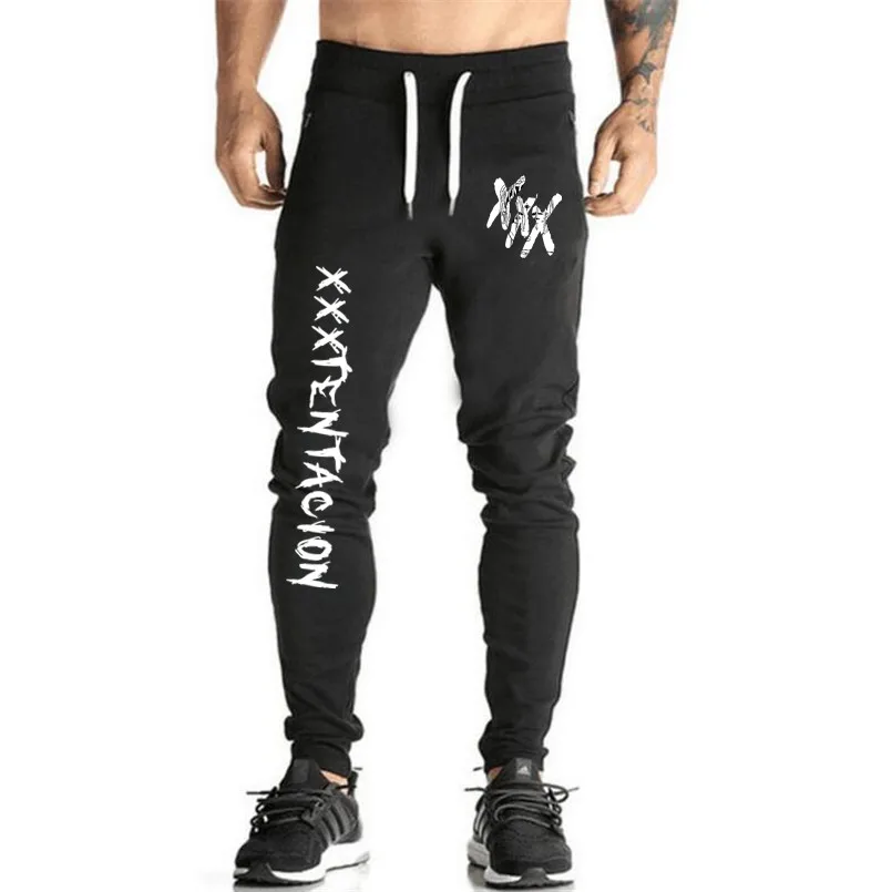 

New Rapper Xxxtentacion Pants Summer Fall Casual Trousers Straight Pants Sweatpants Harem Pants Cartoon Mens Jogger Pants S-2XL