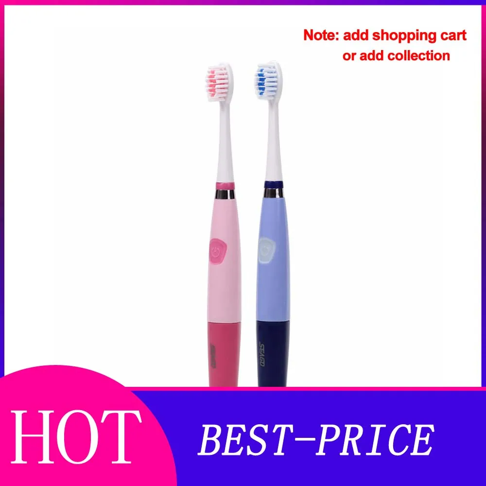 

Seago Ultrasonic Sonic Electric toothbrush for adults 23000 micro-brushes per minute 3 brush heads SG-915 ABS/TBE