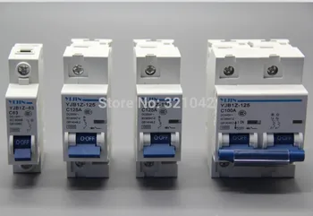 

2P 80A 100A 125A DC MCB Solar energy Photovoltaic PV DC Circuit Breaker