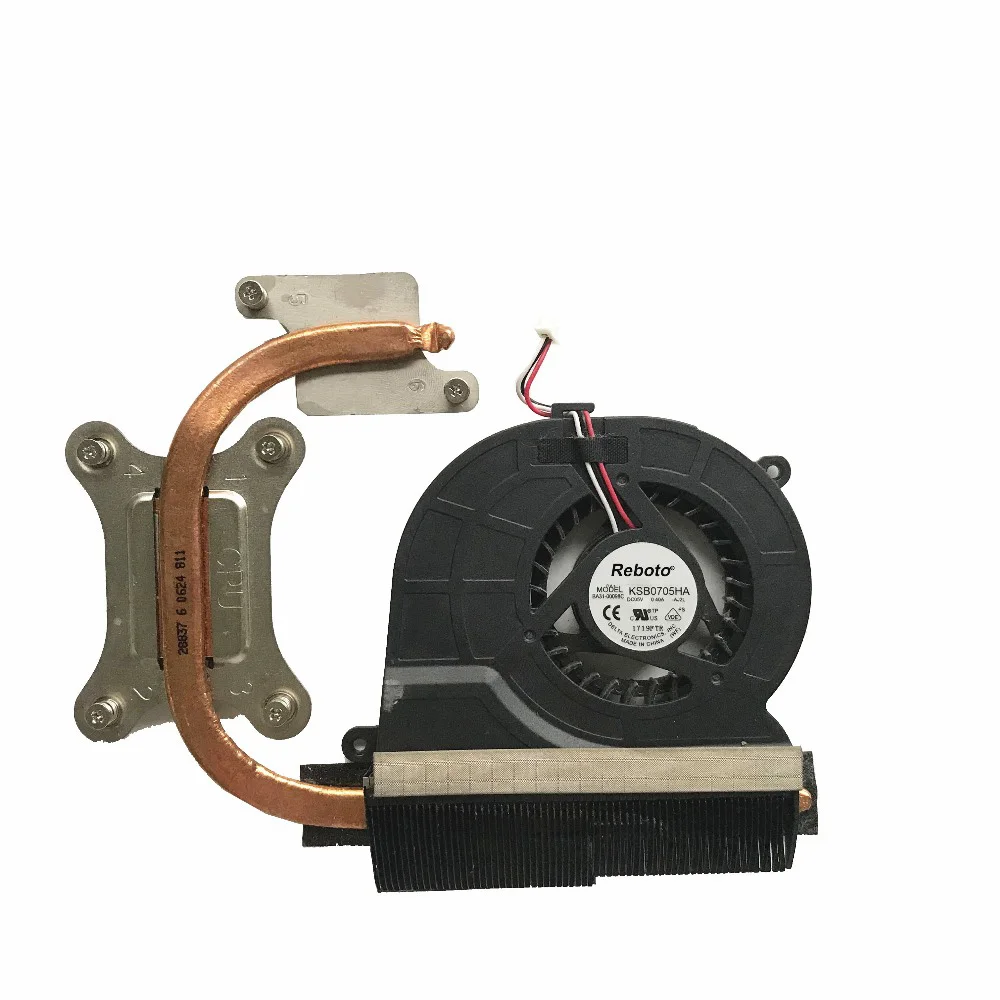 Оригинальный вентилятор для ноутбука Samsung RV509 RV511 радиатор теплоотвода KSB0705HA с