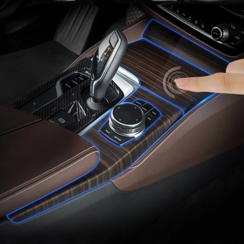 Автомобильный Стайлинг для BMW G30 G38 5 серии Высокое качество ТПУ Отделка приборной