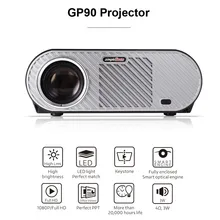 Vivibright GP90 GP90UP Lcd Projector Full HD Projector Home Theater Proyector 3200 Lumen 1280×800 Movie Cinema USB Video Beamer