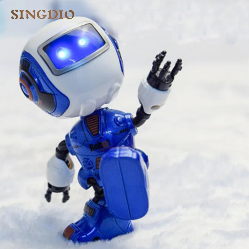 Игрушка модель робота SINGDIO умный человекоид время для родителей программируемый