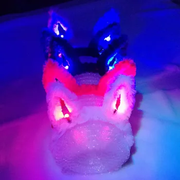 

Glow Plush Rabbit Ears Flash Headband Prom Bar Concert Prop Children Toys Christmas Halloween