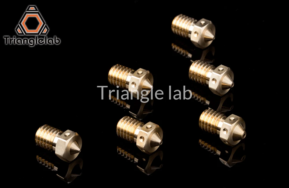 Trianglelab высокое качество V6 насадки для 3D принтеров hotend полноразмерная упаковка 3D принтер Насадка для E3D сопла titan экструдер